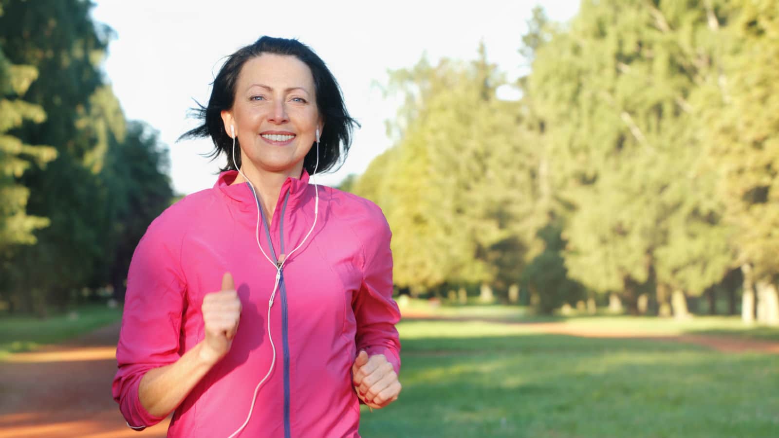 Mujer haciendo ejercicio.
