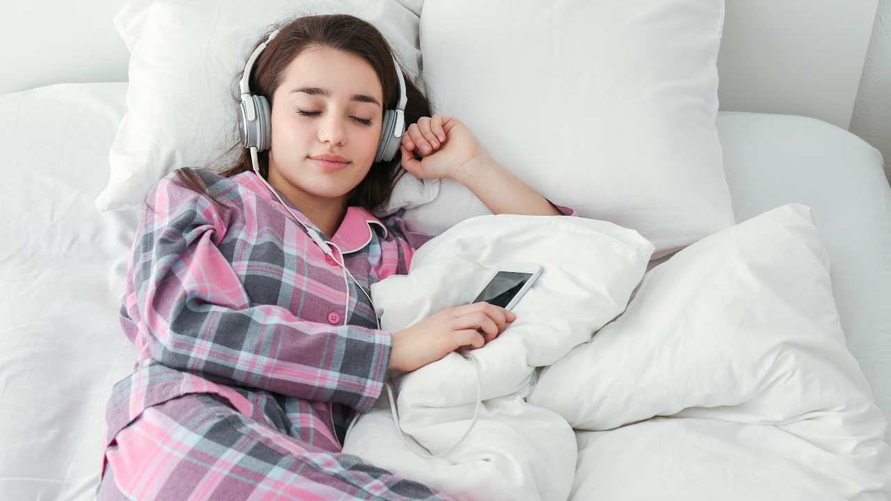 La música que la gente escucha antes de dormir