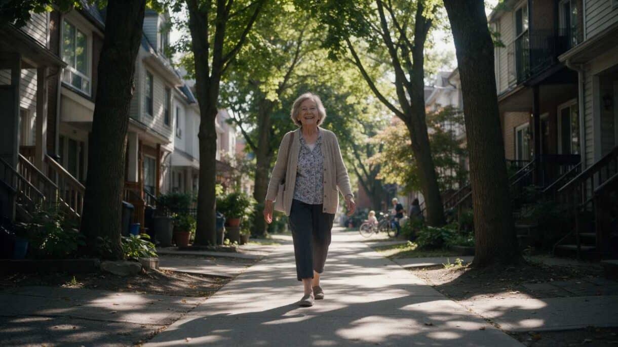 Adulto mayor caminando como ejemplo de envejecimiento saludable y conservación de las capacidades físicas y mentales.Tu edad no lo dice todo: lo que realmente importa al envejecer