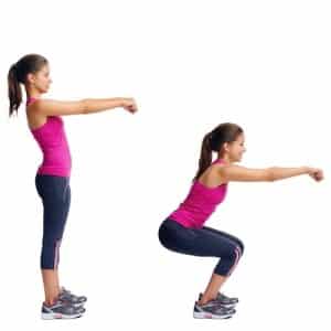 healthy body woman set